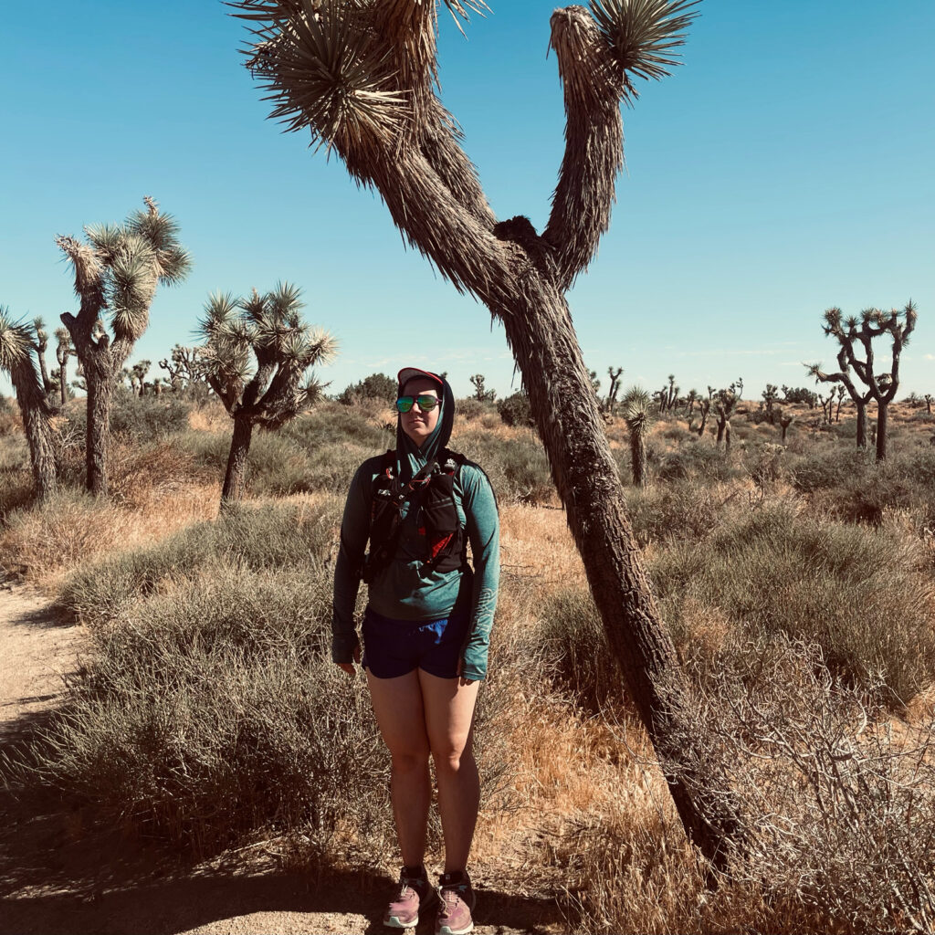 Johanna Flashman in Joshua Tree