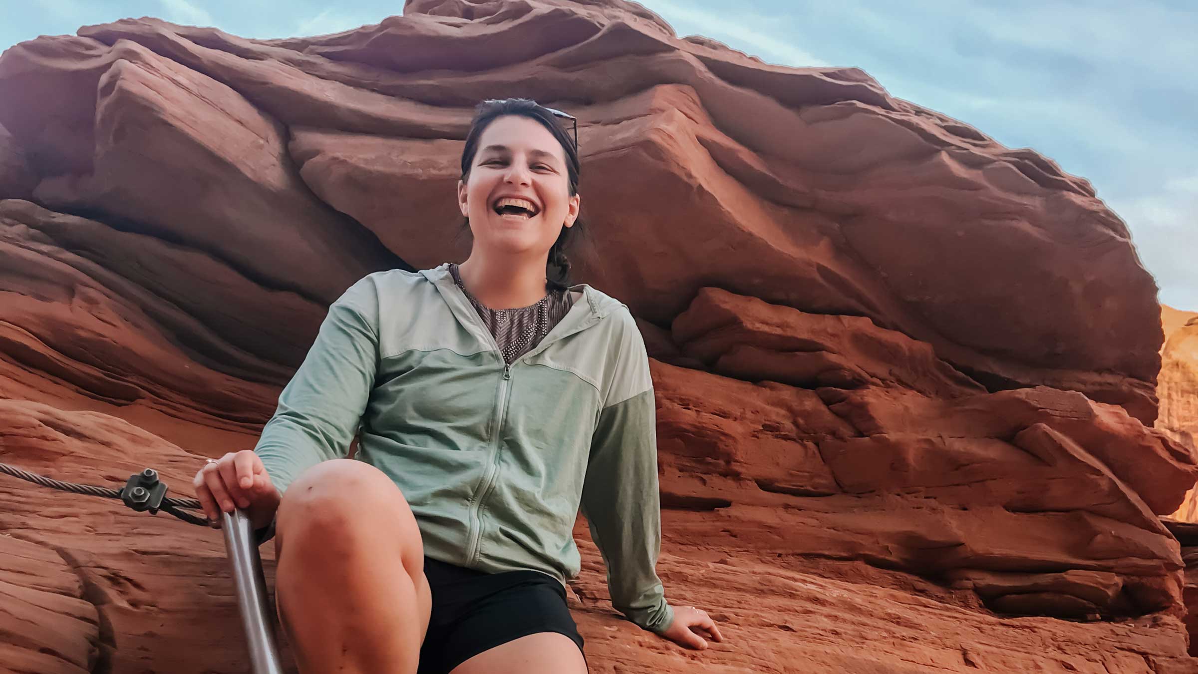 Rachel Meltzer hiking